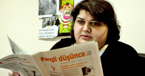 Khadija Ismayilova. Photo: Turkhan Kerimov (RFE/RL) Khadija Ismayilova. Photo: Turkhan Kerimov (RFE/RL)
