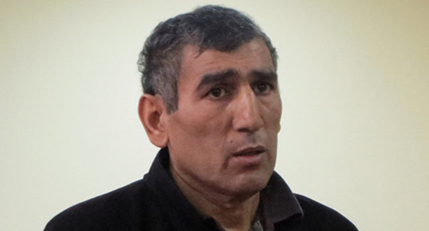 The defendant, Azerbaijani citizen Shakhbaz Guliev. Photo by Alvard Grigoryan for the "Caucasian Knot" The defendant, Azerbaijani citizen Shakhbaz Guliev. Photo by Alvard Grigoryan for the "Caucasian Knot"