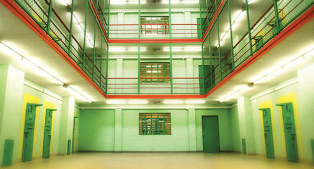 Gldani Prison No. 8, located in Tbilisi. Photo: drugoi, http://fototelegraf.ru/wp-content/uploads/2012/07/gldanskaya-turma-tbilisi-12.jpg Gldani Prison No. 8, located in Tbilisi. Photo: drugoi, http://fototelegraf.ru/wp-content/uploads/2012/07/gldanskaya-turma-tbilisi-12.jpg