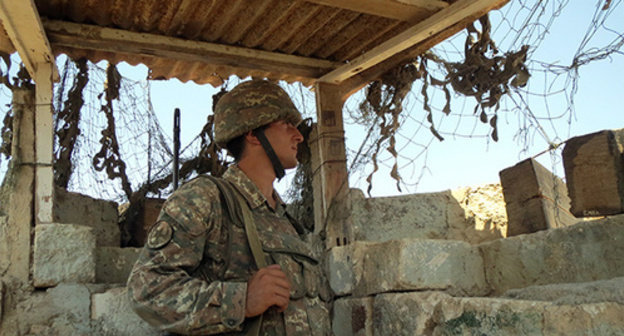 Frontline of the Nagorno-Karabakh Republic. Photo by Alvard Grigoryan for the "Caucasian Knot" Frontline of the Nagorno-Karabakh Republic. Photo by Alvard Grigoryan for the "Caucasian Knot"