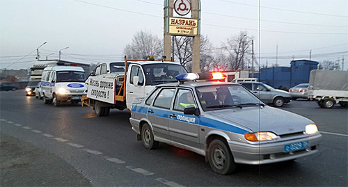 Traffic police car, Ingushetia. Photo: http://www.gibdd.ru/r/06/news/1216591/ Traffic police car, Ingushetia. Photo: http://www.gibdd.ru/r/06/news/1216591/