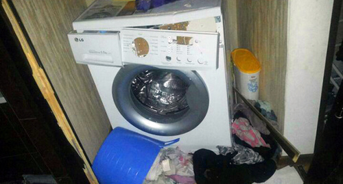 Domestic appliances in the settlement of Vremenny after CTO has finished its work. Photo by Aminat M. Domestic appliances in the settlement of Vremenny after CTO has finished its work. Photo by Aminat M.