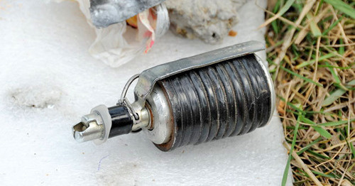 A grenade. Photo http://nac.gov.ru/ A grenade. Photo http://nac.gov.ru/