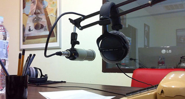 The studio of the radio station "Echo Moskvy-Makhachkala". Photo by Timur Isaev for the "Caucasian Knot" The studio of the radio station "Echo Moskvy-Makhachkala". Photo by Timur Isaev for the "Caucasian Knot"