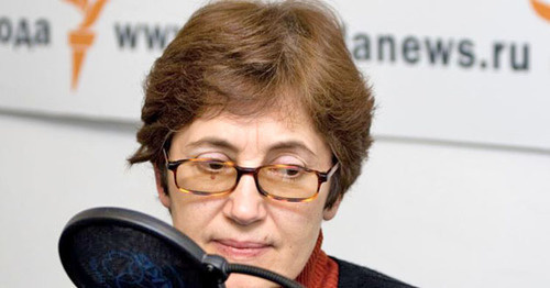 Natalia Zubarevich. Photo: RFE/RL Natalia Zubarevich. Photo: RFE/RL
