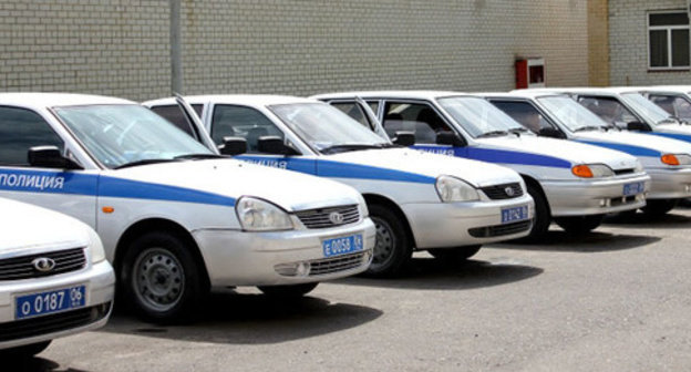 Police cars. Ingushetia. Photo: Ingush Ministry of Internal Affairs, http://06.mvd.ru Police cars. Ingushetia. Photo: Ingush Ministry of Internal Affairs, http://06.mvd.ru