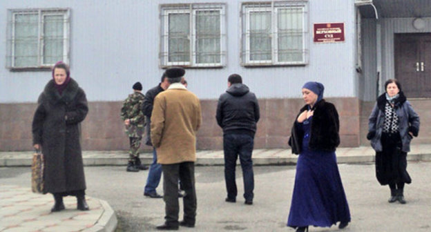 Court building where the case of the attack on Nalchik was considered. December 23, 2014. Photo by the ‘Caucasian Knot’ correspondent. Court building where the case of the attack on Nalchik was considered. December 23, 2014. Photo by the ‘Caucasian Knot’ correspondent.