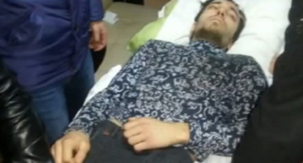 Magomed Aushev. Screenshot of a video by the "Caucasian Knot" Magomed Aushev. Screenshot of a video by the "Caucasian Knot"