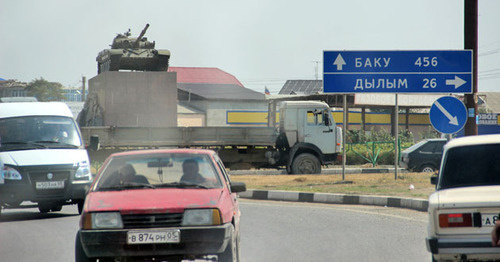 Motorway junction in Khasavyurt, Dagestan. Photo by Akhmed Aldebirov for the ‘Caucasian Knot’. Motorway junction in Khasavyurt, Dagestan. Photo by Akhmed Aldebirov for the ‘Caucasian Knot’.