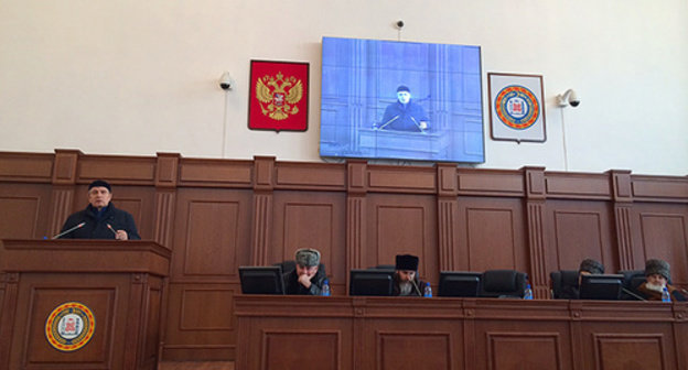 Commemoration event on the occasion of restoration of the Chechen-Ingush Autonomous Soviet Socialist Republic, Grozny, January 9, 2015. Photo by Ibragim Estamirov, http://grozny-inform.ru/LoadedImages/2015/01/10/foto.jpg Commemoration event on the occasion of restoration of the Chechen-Ingush Autonomous Soviet Socialist Republic, Grozny, January 9, 2015. Photo by Ibragim Estamirov, http://grozny-inform.ru/LoadedImages/2015/01/10/foto.jpg