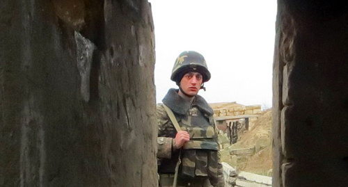 The contact line between the armed forces of Nagorno-Karabakh and Azerbaijan. Photo by Alvard Grigoryan for the "Caucasian Knot" The contact line between the armed forces of Nagorno-Karabakh and Azerbaijan. Photo by Alvard Grigoryan for the "Caucasian Knot"