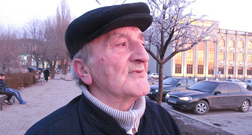 Gyumri resident after tragic events. Photo by Tigran Petrosyan for the ‘Caucasian Knot’. Gyumri resident after tragic events. Photo by Tigran Petrosyan for the ‘Caucasian Knot’.