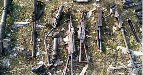 Fire arms. Photo http://nac.gov.ru/