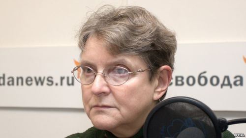 Svetlana Gannushkina, the Chair of the "Civil Assistance" Committee. Photo: RFE/RL, http://gdb.rferl.org/3AAEC8C3-9BAB-437A-9E30-4B429EE979D5_w748_r1_s.jpg Svetlana Gannushkina, the Chair of the "Civil Assistance" Committee. Photo: RFE/RL, http://gdb.rferl.org/3AAEC8C3-9BAB-437A-9E30-4B429EE979D5_w748_r1_s.jpg
