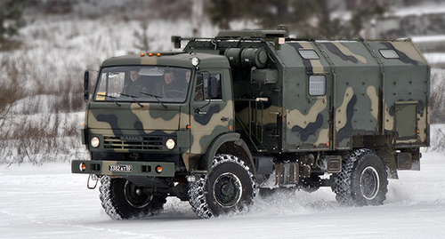 A truck of the Russian armed forces. Photo: http://mil.ru/images/military/military/2015/DSC_1170-900.jpg A truck of the Russian armed forces. Photo: http://mil.ru/images/military/military/2015/DSC_1170-900.jpg