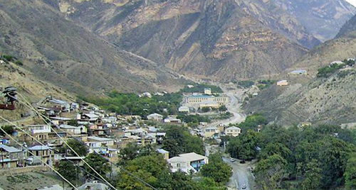 Village in the Untsukul District of Dagestan. Photo: Nurmagomed Abakarov //21.10.2006, http://odnoselchane.ru/?page=photos_of_category&sect=50&com=photogallery Village in the Untsukul District of Dagestan. Photo: Nurmagomed Abakarov //21.10.2006, http://odnoselchane.ru/?page=photos_of_category&sect=50&com=photogallery
