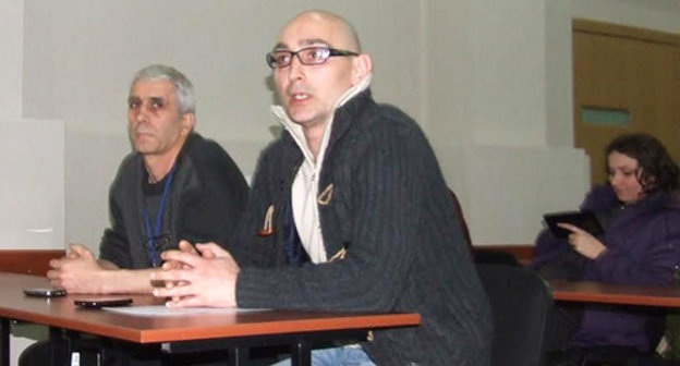 Participants of the hearings in Tbilisi. Photo by Edita Badasyan for the ‘Caucasian Knot’. Participants of the hearings in Tbilisi. Photo by Edita Badasyan for the ‘Caucasian Knot’.