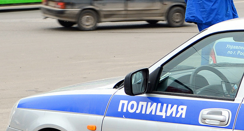 Police car in Rostov-on-Don. Photo by Oleg Pchelov for the ‘Caucasian Knot’. Police car in Rostov-on-Don. Photo by Oleg Pchelov for the ‘Caucasian Knot’.