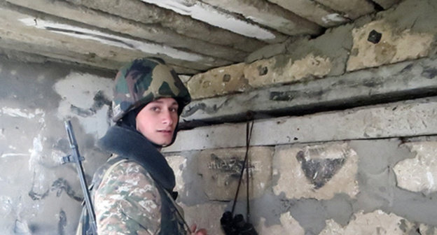 On the front line. Nagorno-Karabakh. Photo by Alvard Grigoryan for the "Caucasian Knot" On the front line. Nagorno-Karabakh. Photo by Alvard Grigoryan for the "Caucasian Knot"