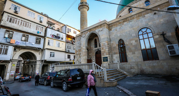 The Fatima Zahra Mosque in the Yasamal District of Baku. Photo by Aziz Karimov for the "Caucasian Knot" The Fatima Zahra Mosque in the Yasamal District of Baku. Photo by Aziz Karimov for the "Caucasian Knot"