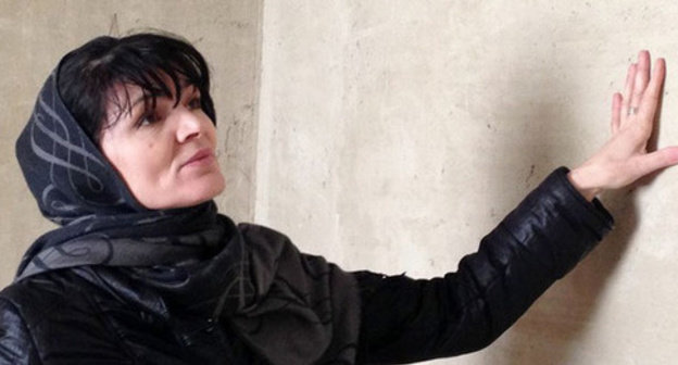 Hunger striker Elmira Bagirchaeva, February 2015. Photo by Patimat Makhmudova for the ‘Caucasian Knot’. Hunger striker Elmira Bagirchaeva, February 2015. Photo by Patimat Makhmudova for the ‘Caucasian Knot’.
