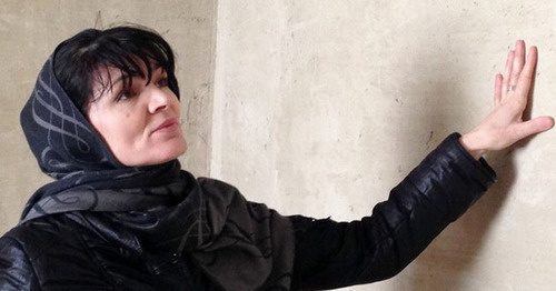 Hunger striker Elmira Bagirchaeva, February 2015. Photo by Patimat Makhmudova for the ‘Caucasian Knot’. Hunger striker Elmira Bagirchaeva, February 2015. Photo by Patimat Makhmudova for the ‘Caucasian Knot’.