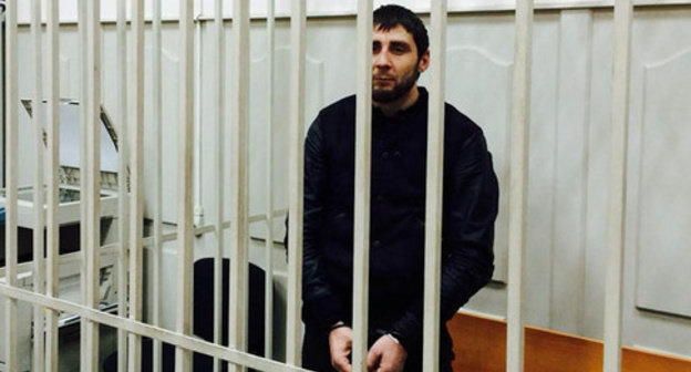 Zaur Dadaev in the court room in the Basmanny Court. Moscow, March 8, 2015. Photo by the "Caucasian Knot" correspondent Zaur Dadaev in the court room in the Basmanny Court. Moscow, March 8, 2015. Photo by the "Caucasian Knot" correspondent