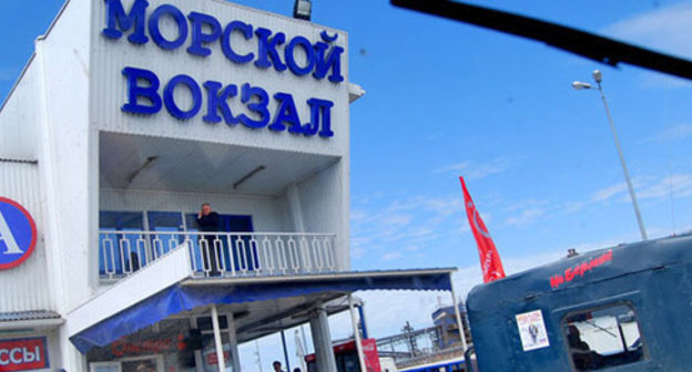 Port "Kavkaz". Seaport buildings. Photo by Ilyas Bogatyryov for the "Caucasian Knot" Port "Kavkaz". Seaport buildings. Photo by Ilyas Bogatyryov for the "Caucasian Knot"