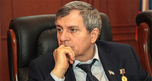 Chairman of the Chechen Parliament Dukuvakha Abdurakhmanov. Photo: press-service of the Parliament of Chechnya, http://www.parlamentchr.ru/press-centre/fotoreportazhi/1711-2014-167 Chairman of the Chechen Parliament Dukuvakha Abdurakhmanov. Photo: press-service of the Parliament of Chechnya, http://www.parlamentchr.ru/press-centre/fotoreportazhi/1711-2014-167