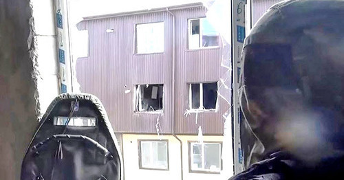 Special operation in Makhachkala. March 21, 2015. Photo http://nac.gov.ru/ Special operation in Makhachkala. March 21, 2015. Photo http://nac.gov.ru/
