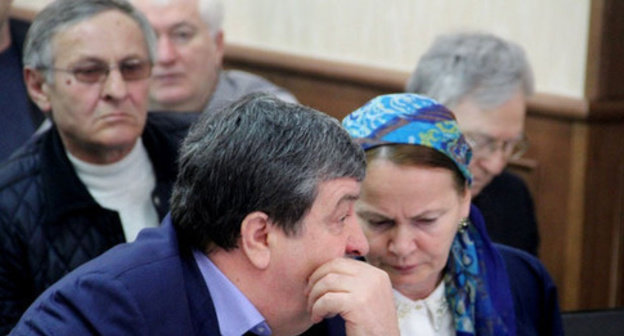 Advocate Alaudi Musaev at the court session. Photo by Magomed Tuaev for the "Caucasian Knot" Advocate Alaudi Musaev at the court session. Photo by Magomed Tuaev for the "Caucasian Knot"