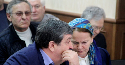 Advocate Alaudi Musaev at the court session. Photo by Magomed Tuaev for the "Caucasian Knot" Advocate Alaudi Musaev at the court session. Photo by Magomed Tuaev for the "Caucasian Knot"