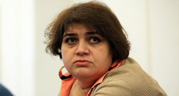 Khadija Ismayilova. Photo by Aziz Karimov for the "Caucasian Knot" Khadija Ismayilova. Photo by Aziz Karimov for the "Caucasian Knot"