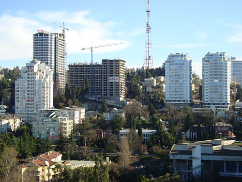 Sochi. December, 2009. Photo by the "Caucasian Knot" Sochi. December, 2009. Photo by the "Caucasian Knot"