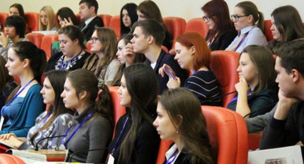 Students of the North-Caucasian Federal University (NCFU). Photo: the official site of NCFU http://www.ncfu.ru/index.php?newsid=6390 Students of the North-Caucasian Federal University (NCFU). Photo: the official site of NCFU http://www.ncfu.ru/index.php?newsid=6390