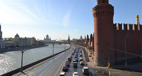View of the Moscow river and the Kremlin from the place where Boris Nemtsov was killed. Photo by Svetlana Kravchenko for the ‘Caucasian Knot’. View of the Moscow river and the Kremlin from the place where Boris Nemtsov was killed. Photo by Svetlana Kravchenko for the ‘Caucasian Knot’.