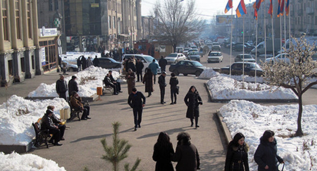 A street in Gyumri. Photo by Tigran Petrosyan for the "Caucasian Knot" A street in Gyumri. Photo by Tigran Petrosyan for the "Caucasian Knot"