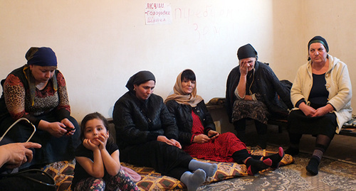 Ten persons participated in the hunger strike. Photo by Patimat Makhmudova for the "Caucasian Knot" Ten persons participated in the hunger strike. Photo by Patimat Makhmudova for the "Caucasian Knot"