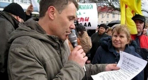 Evgeny Vitishko. Photo: Environmental Watch on North Caucasus http://www.ewnc.org/ Evgeny Vitishko. Photo: Environmental Watch on North Caucasus http://www.ewnc.org/
