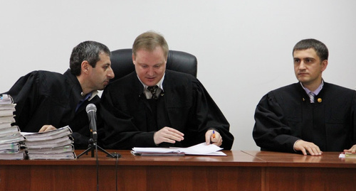 At the court session in the Stavropol Regional Court. Photo by Magomed Tuaev for the "Caucasian Knot"