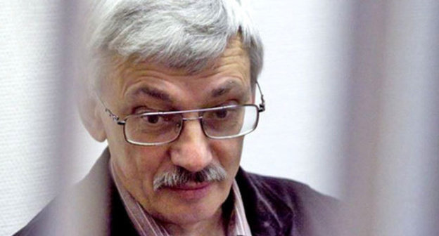 Oleg Orlov, a member of the Board of the HRC "Memorial". Photo: Yuri Timofeyev (RFE/RL)