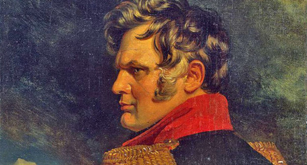 A portrait of General Alexei Yermolov in the Military Gallery of the Winter Palace (George Dawe, 1825). Photo https://ru.wikipedia.org/