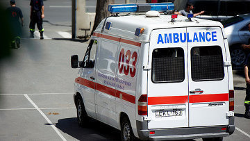 Ambulance car in Tbilisi. Photo: NEWSGEORGIA, Alexander Imedashvili Ambulance car in Tbilisi. Photo: NEWSGEORGIA, Alexander Imedashvili