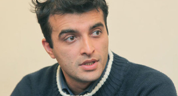 Rasul Jafarov. Photo by Aziz Karimov for the ‘Caucasian Knot’. Rasul Jafarov. Photo by Aziz Karimov for the ‘Caucasian Knot’.
