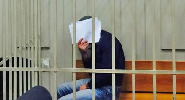 Anzor Gubashev in the courtroom. Photo by the "Caucasian Knot" correspondent