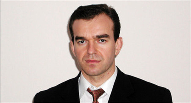 Veniamin Kondratiev. Photo: Maxim Tishin / Yugopolis, http://www.yugopolis.ru/news/politics/2015/04/22/81114/otstavki-i-naznacheniya-administraciya-krasnodarskogo-kraya-veniamin-kondratev Veniamin Kondratiev. Photo: Maxim Tishin / Yugopolis, http://www.yugopolis.ru/news/politics/2015/04/22/81114/otstavki-i-naznacheniya-administraciya-krasnodarskogo-kraya-veniamin-kondratev