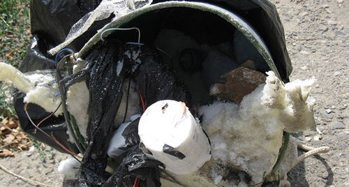 An improvised explosive device. Photo: http://nac.gov.ru/files/2285.jpg An improvised explosive device. Photo: http://nac.gov.ru/files/2285.jpg