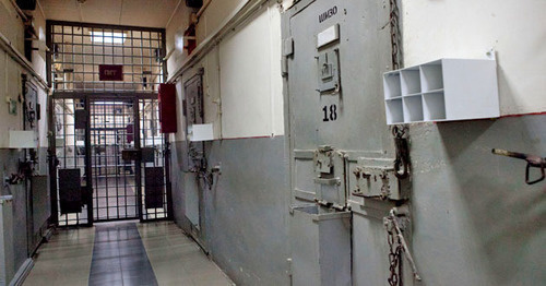 The corridor of the inter-district temporary detention facility. Photo: Yuliya Simatova / Yugopolis The corridor of the inter-district temporary detention facility. Photo: Yuliya Simatova / Yugopolis