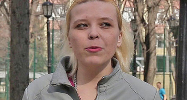 Darya Polyudova. Photo: screenshot from video posted by user Open Russia, http://www.youtube.com/watch?v=awVTP1AgjfI Darya Polyudova. Photo: screenshot from video posted by user Open Russia, http://www.youtube.com/watch?v=awVTP1AgjfI