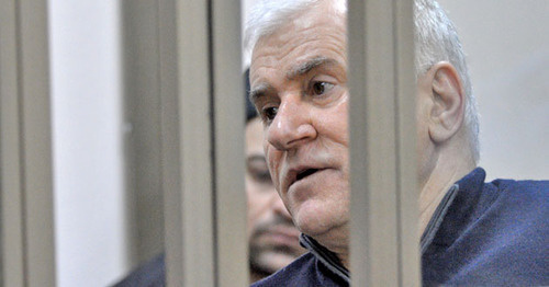 Said Amirov in the court room, Rostov-on-Don, May 12, 2015. Photo by Oleg Pchelov for the ‘Caucasian Knot’. 
